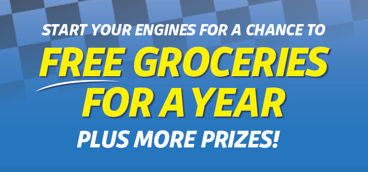 FREE GROCERIES FOR A YEAR